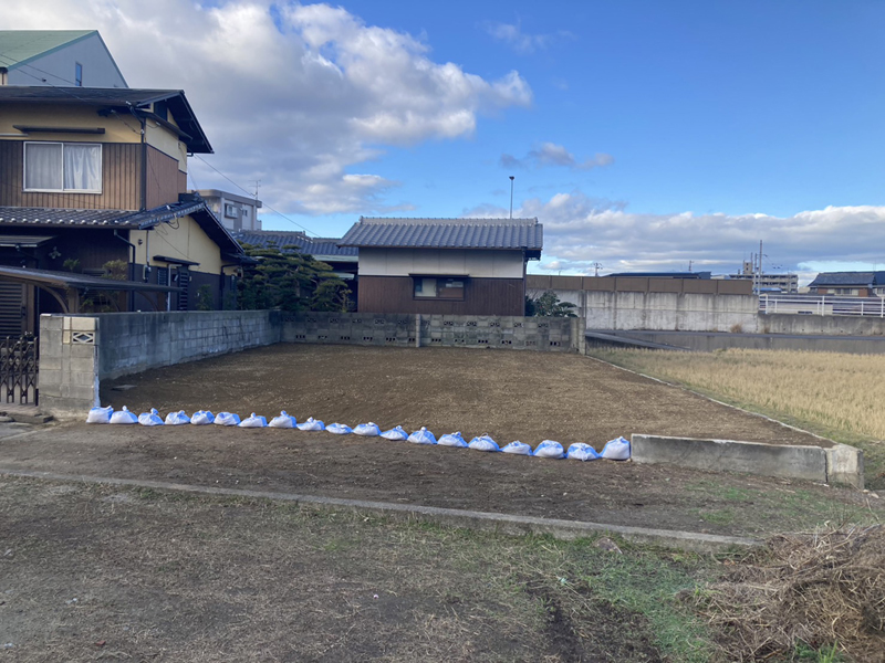 香川県さぬき市で空き家の解体 木造平屋建て解体工事