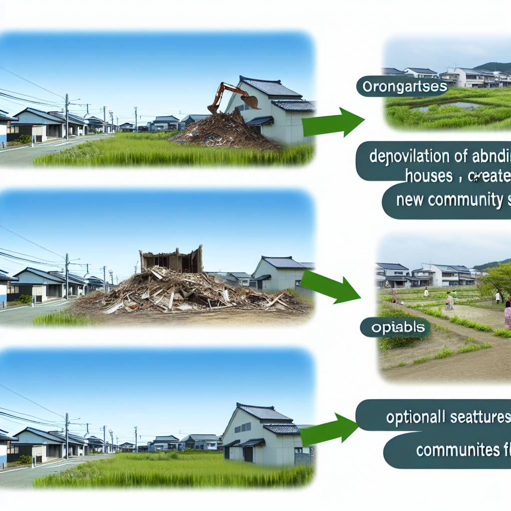 香川県の空き家解体: 新しい地域コミュニティの創出