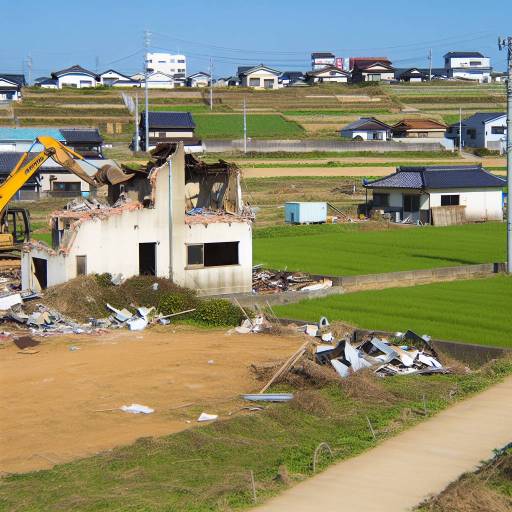 香川県で進む空き家解体: 新たなまちづくりへの一歩