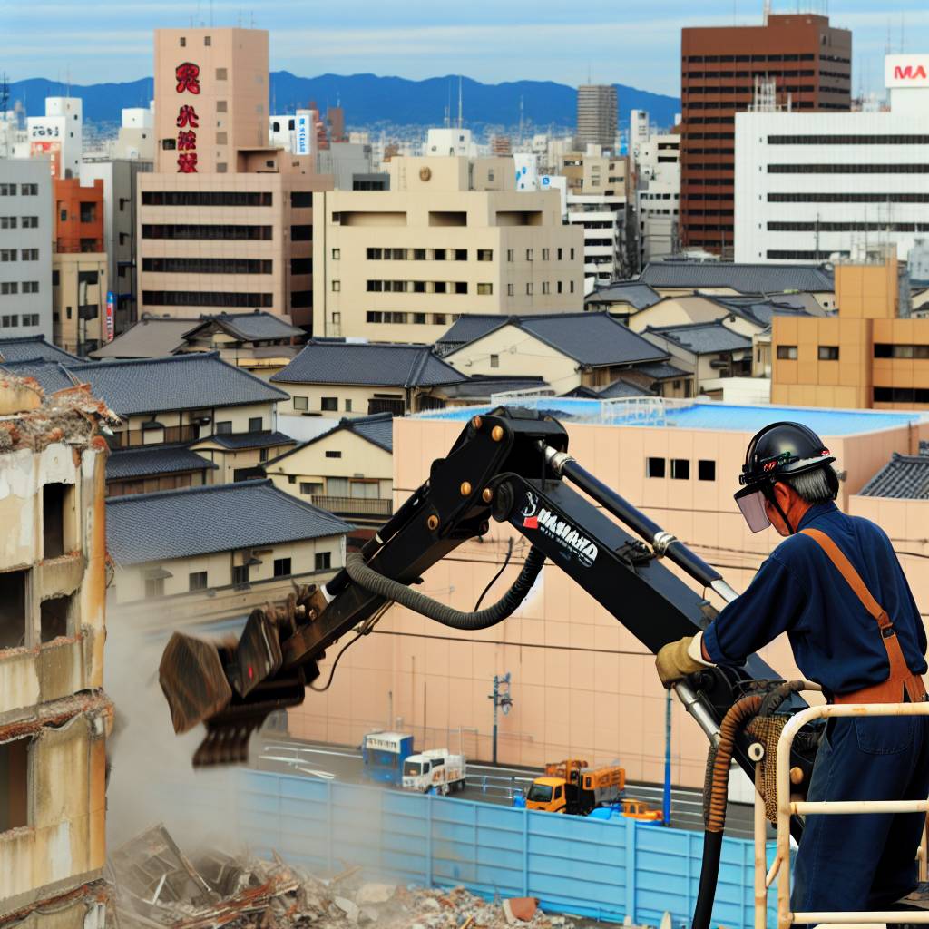 解体工事のプロが高松市で活躍！その実力とは？