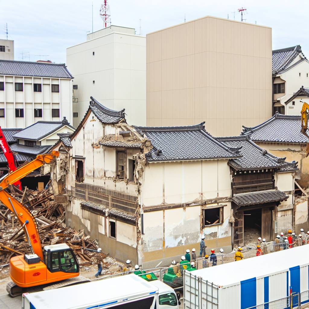 高松市での解体工事、古い建物の歴史を守る方法